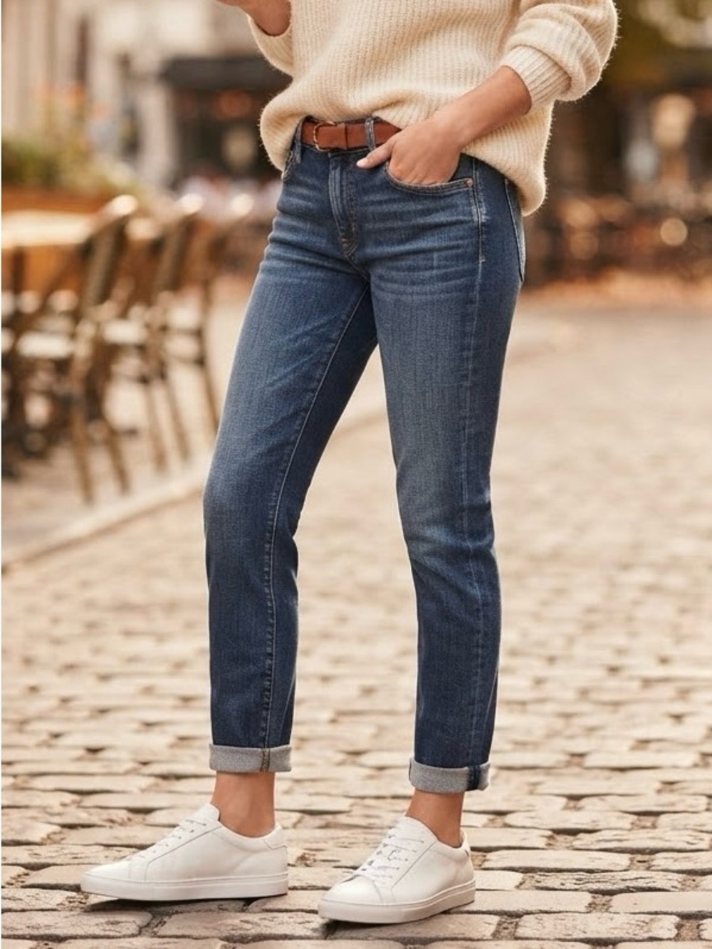 rag & bone | Dre Low Rise Slim Boyfriend Stretch Jeans | Sz 27